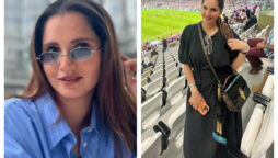 Sania Mirza watches World Cup semi-final with sister