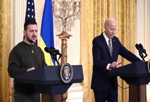 Joe Biden promises to aid Ukraine