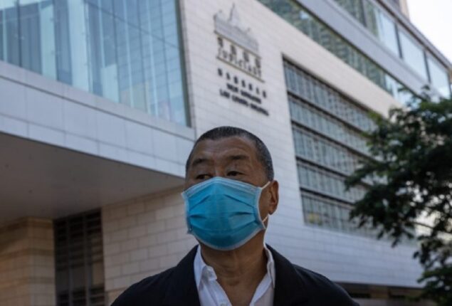 Jimmy Lai jailed over lease violation