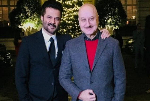 Anupam Kher shares throwback pics on Anil Kapoor’s birthday