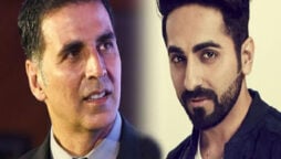 Ayushmann Khurrana thanks Akshay for cameo in An Action Hero