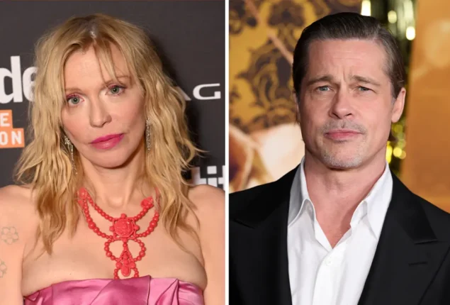 Courtney Love says Brad Pitt kept stalking her about Cobain Kurt