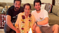 Dharmendra kickstart his day with puja on his 87th birthday