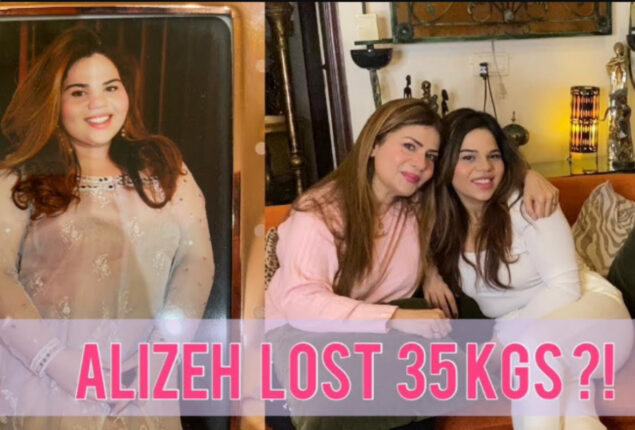 Amber Khan’s daughter Alizeh loses 35 kg