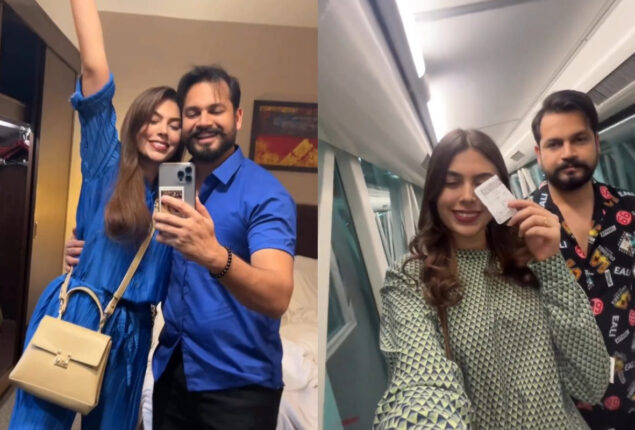 Warisha Javed shares adorable photos with husband Azlan Shah