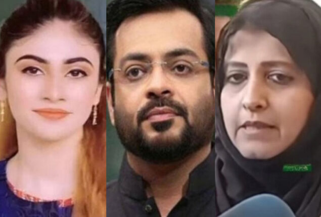 Bushra Iqbal replies to Dania Shah mother’s statement