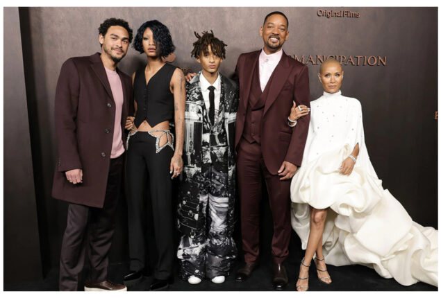 Will Smith’s Kids Support Him at Premiere along with Jada Pinkett Smith