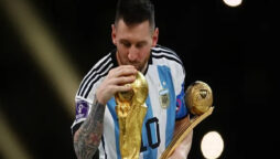 Lionel Messi World Cup Instagram post smashes record