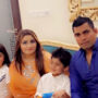 Umar Akmal latest photos with wife and family