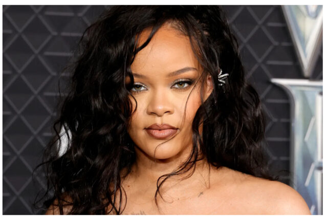 Rihanna Has Entered Her Diamond Era With Sparkly Silver Look