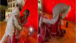 Viral: Bride and groom’s wedding photoshoot goes wrong