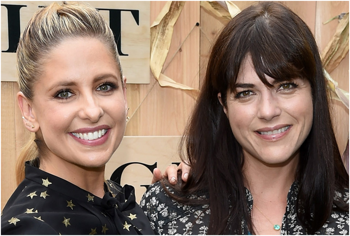 Sarah Michelle and Selma Blair