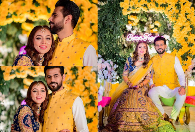 Adorable pictures of Maryam Noor from her Mehendi ceremony