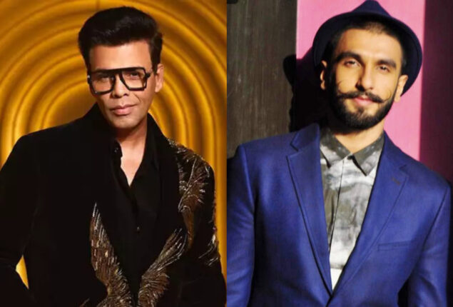 Karan Johar says Ranveer Singh can play any role