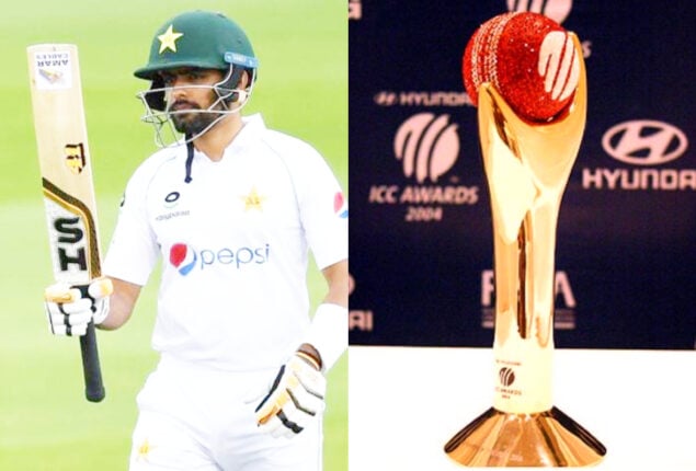 Babar Azam was not nominated for ICC’s Test player of year award