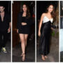 Aryan Khan, Mira Rajput, & Disha Patani in black attire at Mohit Rai’s birthday