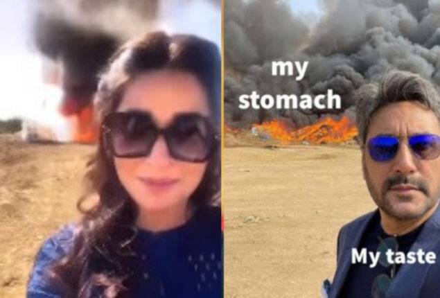 Shaista Lodhi recreates iconic Adnan Siddiqui viral meme