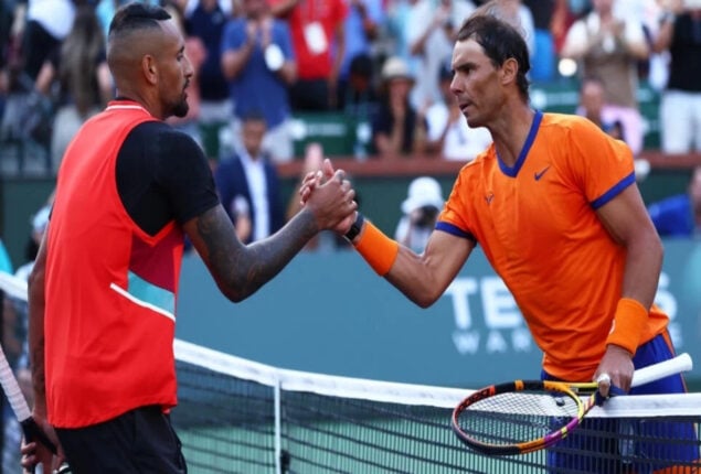 Kyrgios could win any Grand Slam event besides the French Open