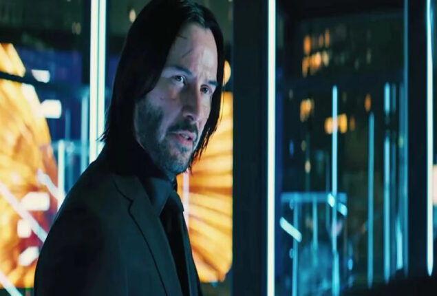 Keanu Reeves performs at CCXP for ‘John Wick: Chapter 4’