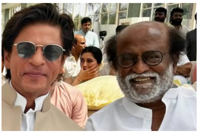 Shah Rukh Khan hails Rajinikanth’s 72nd birthday with a wedding photo