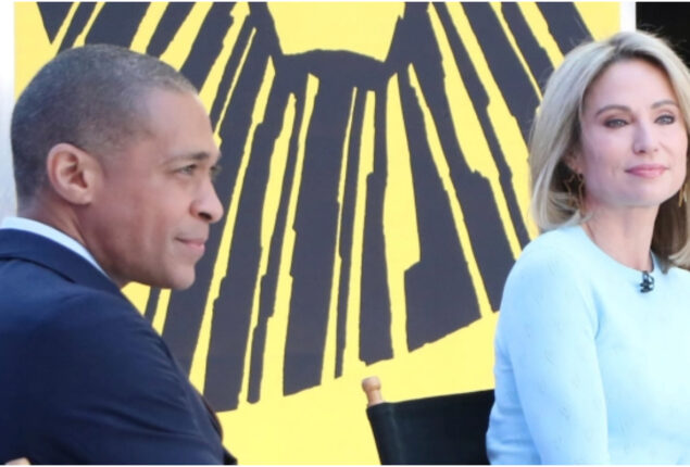 ‘Amy Robach and T.J. Holmes’ Fate Hangs As Bosses Investigate Relationship