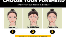 Optical Illusion: Your forehead reveals your true nature