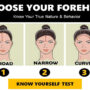 Optical Illusion: Your forehead reveals your true nature