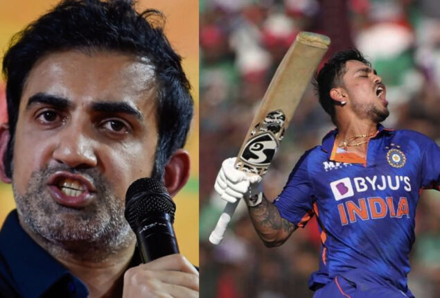 Ishan Kishan should open with Rohit Sharma in ODI, says Gautam Gambhir