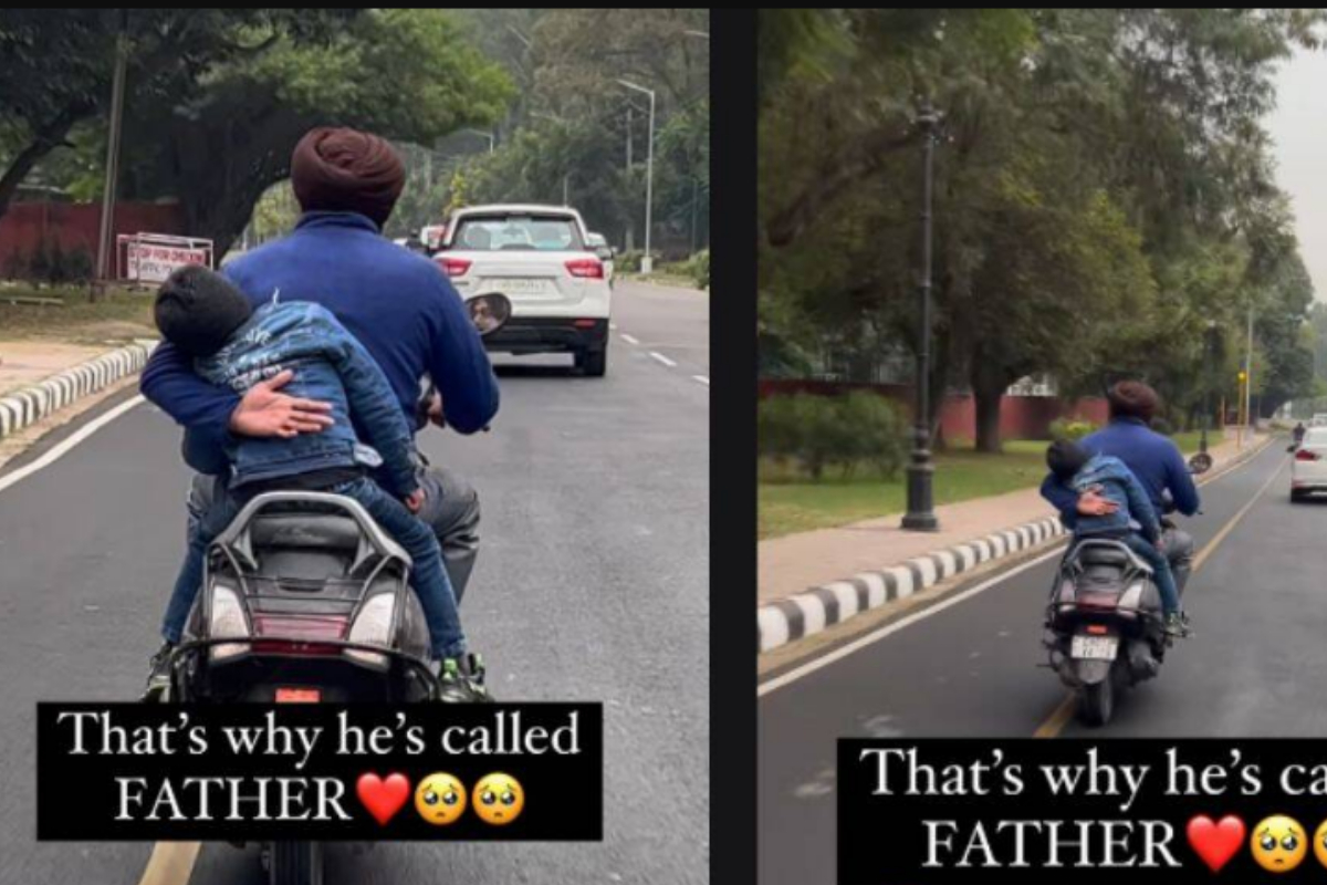 Father stops his son