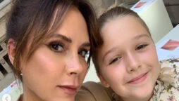 Victoria Beckham & daughter Harper cried while watching Frozen