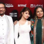Sajal Aly spotted with Shabana Azmi and Shekhar Kapur at the Red Sea Film Festival