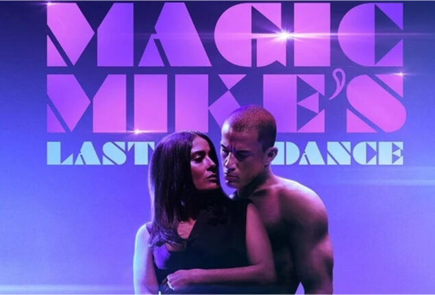 Magic Mike’s poster shows Salma Hayek and Channing Tatum’s bond