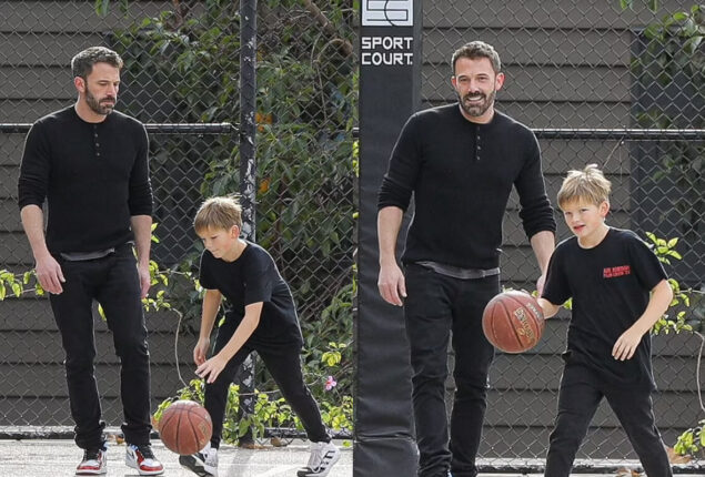 Ben Affleck spotted spending quality time with son Samuel