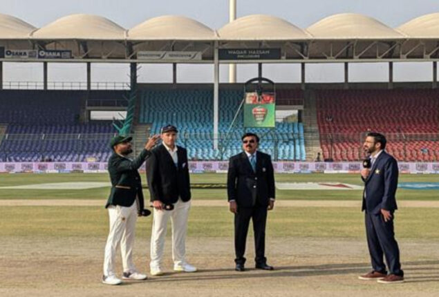 Pak vs NZ: Pakistan bat first against New Zealand in 1st Test