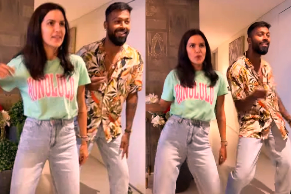 Hardik Pandya wife dancing