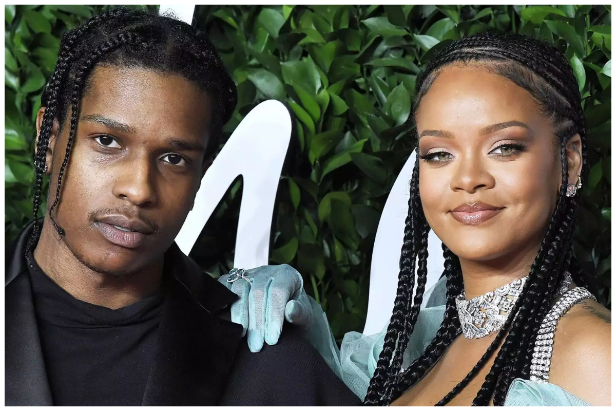 Rihanna lights up the stage