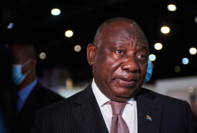 President of South Africa weighs options amid corruption scandal