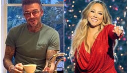 David Beckham sang “All I Want for Christmas,” and Mariah Carey liked it