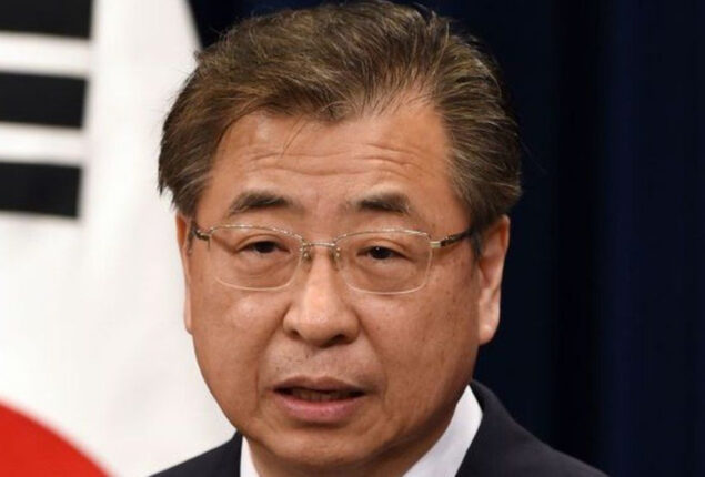 South Korea’s ex security adviser arrests over border killing ‘cover-up’