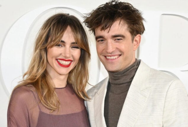 Robert Pattinson walks the red carpet with his girlfriend Suki Waterhouse