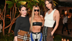 Kim Kardashian hit up a party in Miami two days after finalizing her divorce