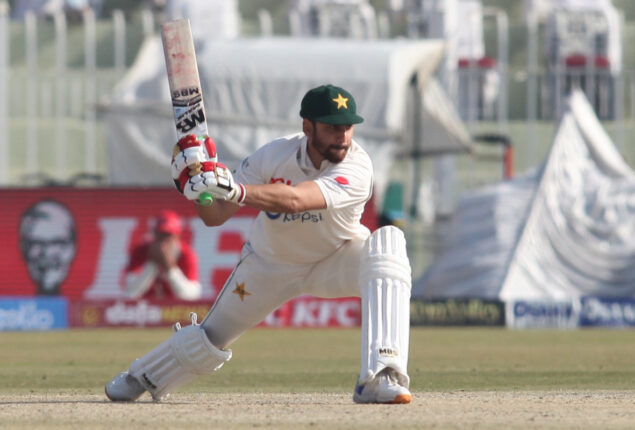 Pak Vs Eng Test Series 2022: Pakistan concluded day two on 80-2, 263 runs behind