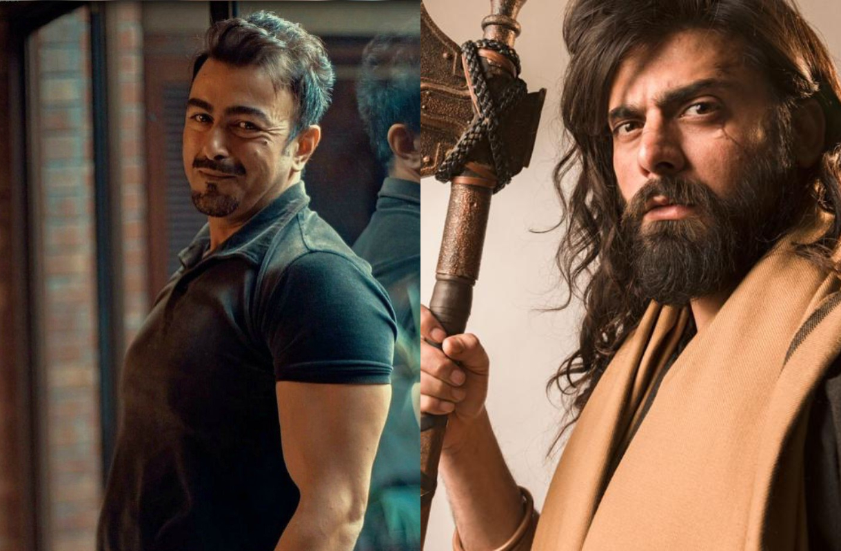Fawad Khan and Shaan Shahid