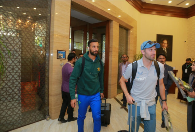 PAK vs ENG: Pakistan and England teams arrives in Multan for the second Test