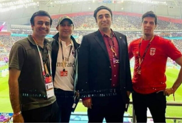 Foreign Minister Bilawal Bhutto reaches Qatar for Fifa World Cup