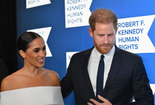 Meghan Markle and Prince Harry heckled at awards show: WATCH VIDEO
