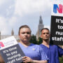 Nurses union requests health secretary to talk pay
