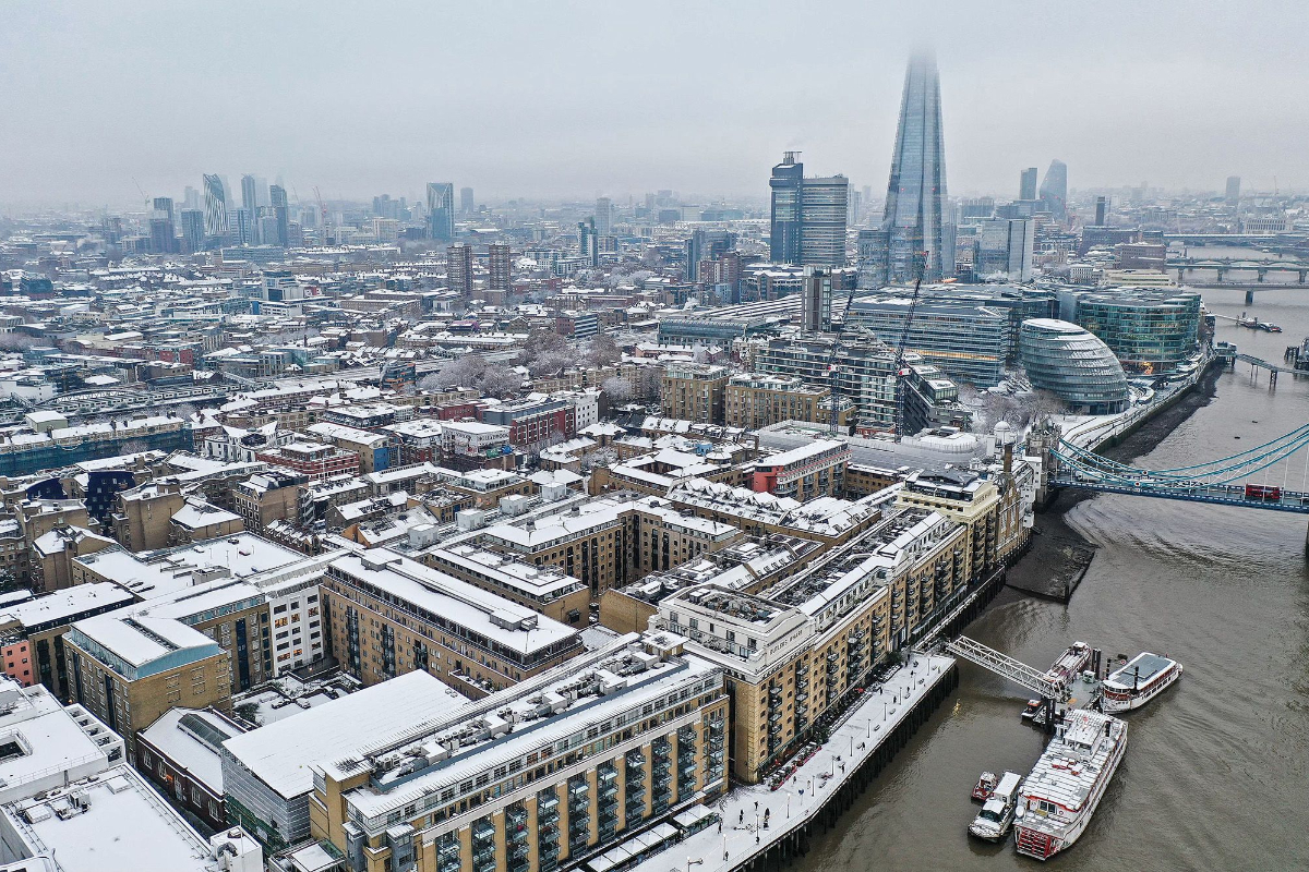 Britain's snowstorm