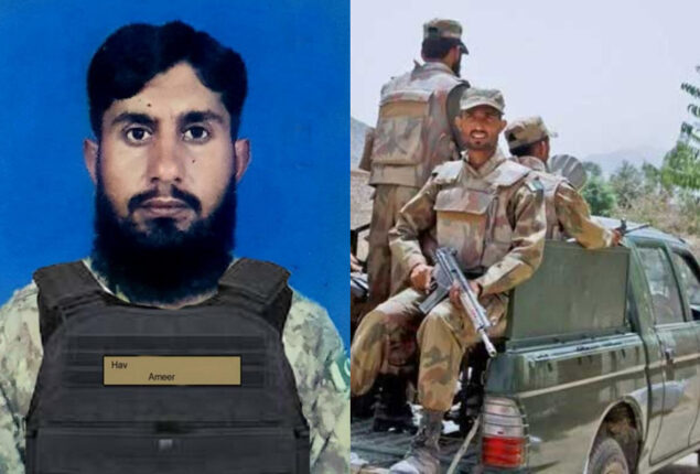 Two including Army soldier embraced martyrdom in Miran Shah