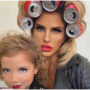 Katie Price shows off her daughter’s make-up after shocking news